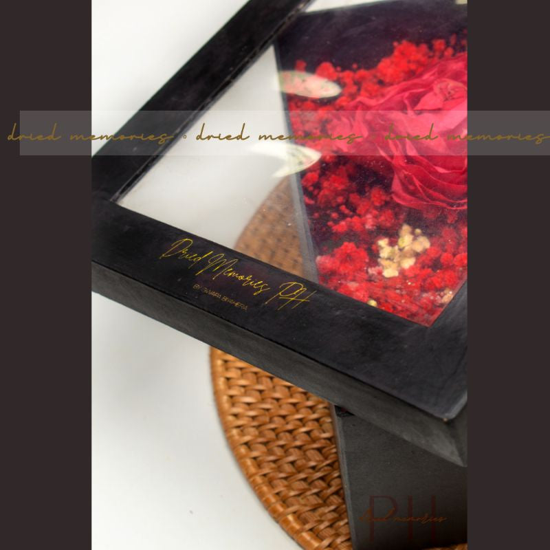 Dried Fossilized Roses in Box Real Flower Perfect for Decor Gift Wedding Party Home Birthday DIY