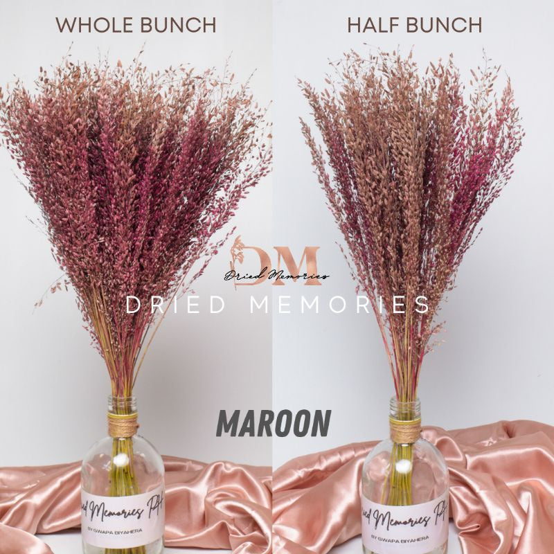 Dried Wild Misty Love Grass Flowers Gift Wedding Party Home Birthday DIY Dried Memories PH