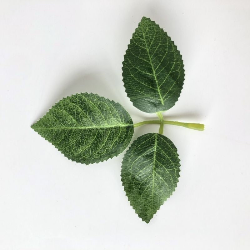 Artificial Green Rose Leaf Flowers Artificial Flower For Gift Wedding Party Home Birthday DIY