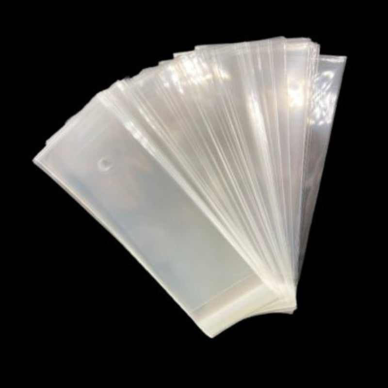 Clear 3 pcs. OPP Plastic bag with Tape Sealing for Money Bouquet