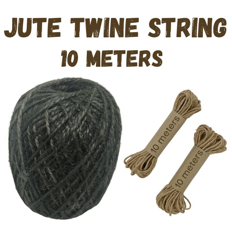 Jute Twine String Rope for Crafts and Packaging (10 meters) | Dried Memories PH