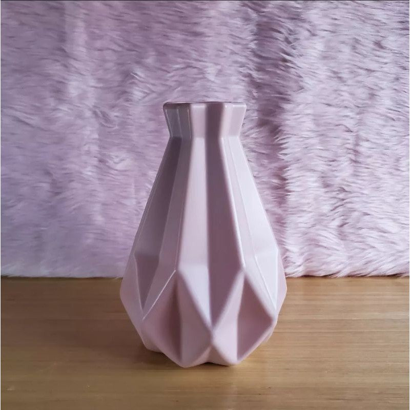 Nordic Origami Vase for Ornaments Artificial Flower Dried Flowers Decor Gift Home