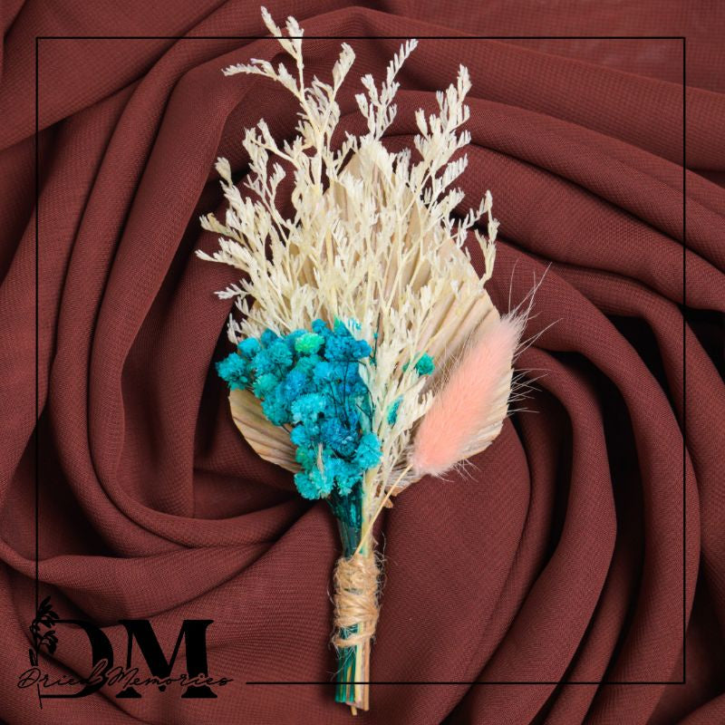 Dried Wedding Boutonniere Real Dried Flowers Gift Wedding Party Home Birthday DIY | Dried Memories