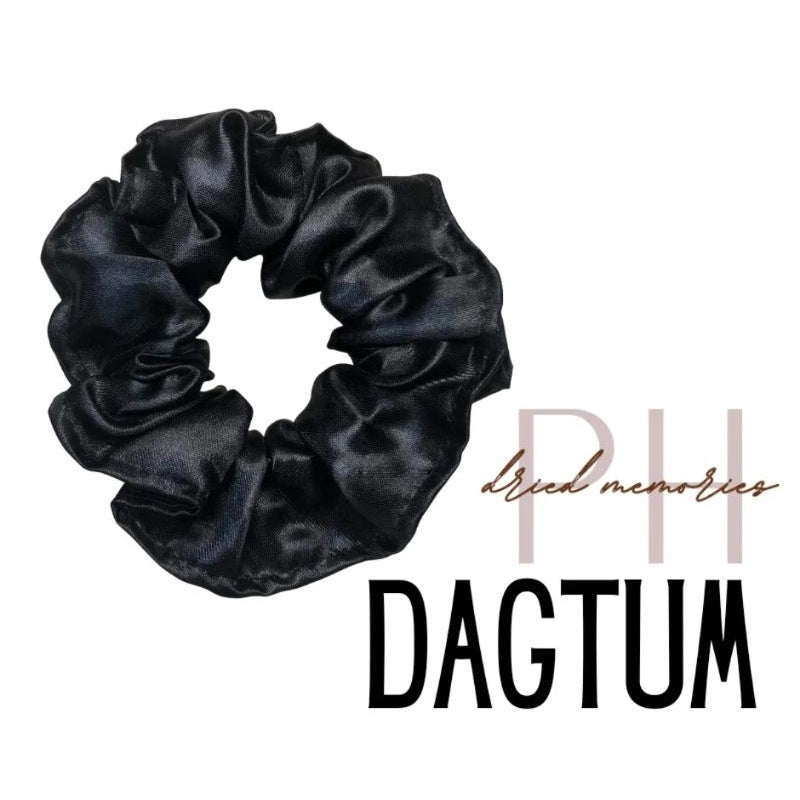 Scrunchies Ponytail Korean Bun Heavy Satin Hair Tie