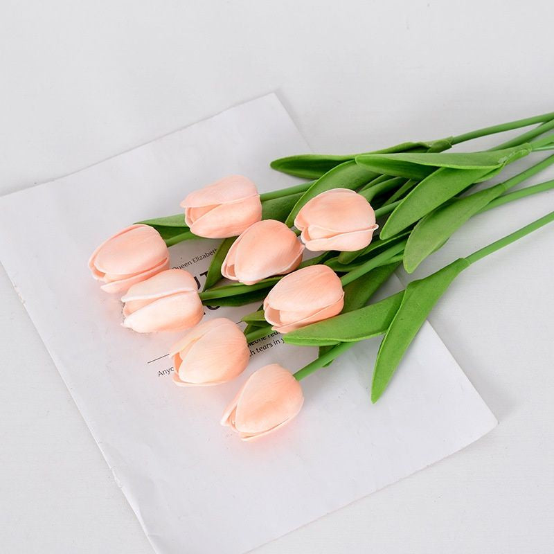 Artificial Tulips Home Decor Flower Gift Wedding Party Home Birthday DIY | Dried Memories