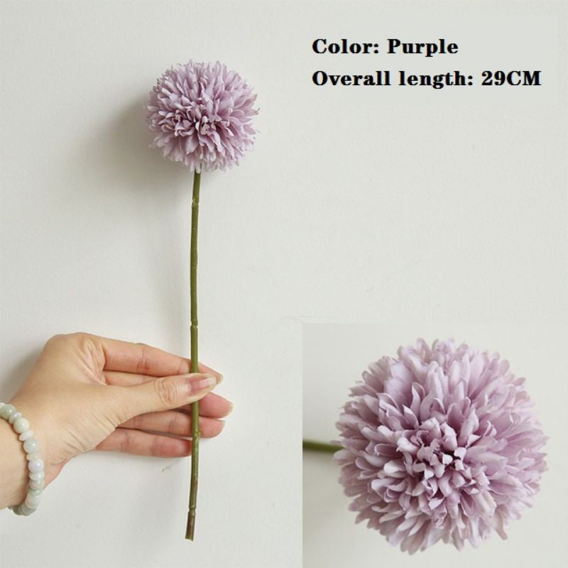 1 Head Hyacinth Dandelion (1 piece) Artificial Flower Gift Wedding Party Home Birthday DIY