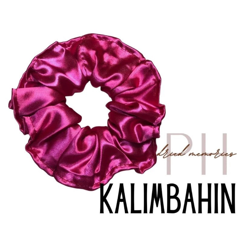 Scrunchies Ponytail Korean Bun Heavy Satin Hair Tie