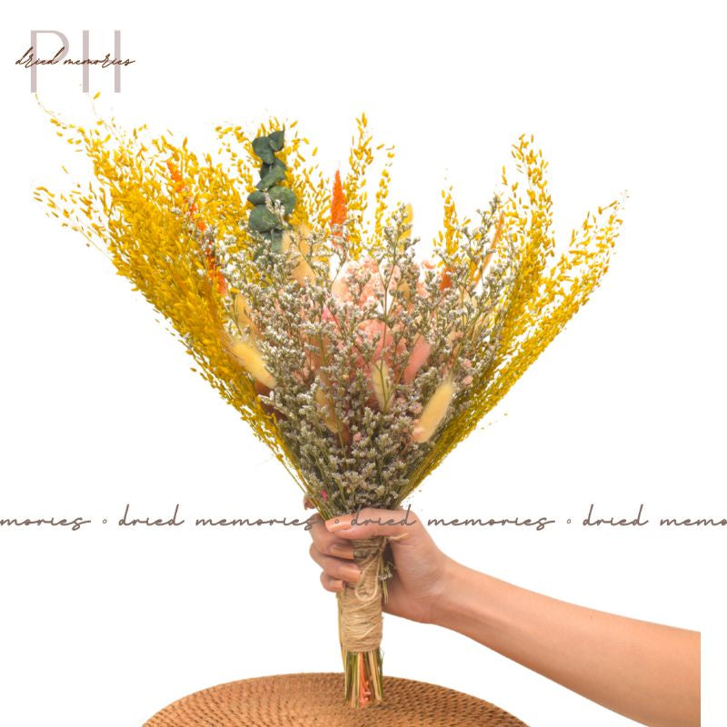 Dried Flowers Bouquet Real flower Bridal Bouquets Wedding Gift Wedding Party Home Birthday DIY