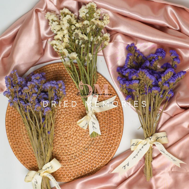 Dried Everlasting Statice Flower Real Decor Gift Wedding Party Home Birthday DIY | Dried Memories PH