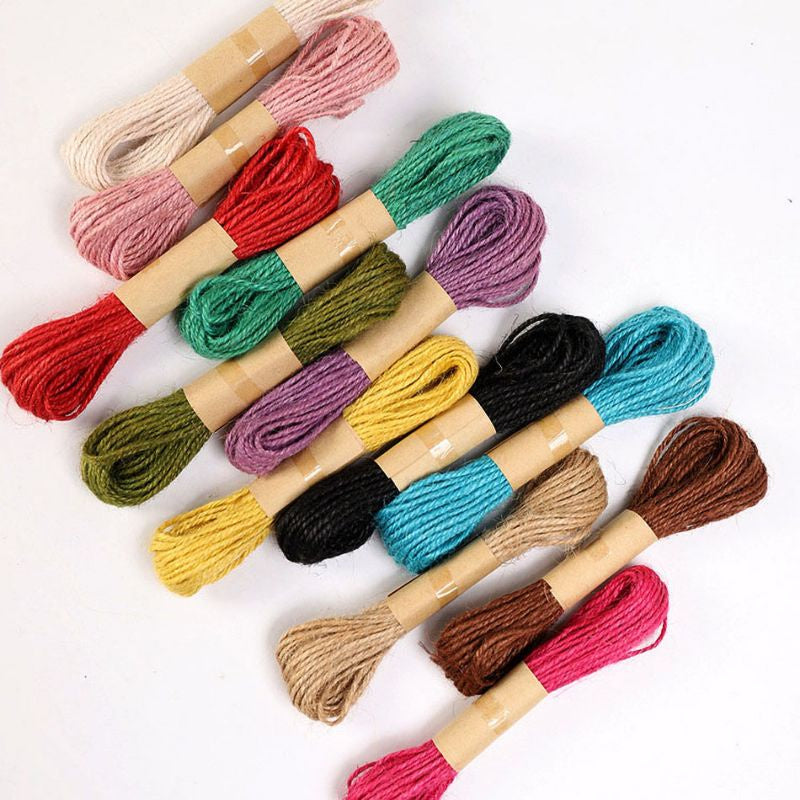 Jute Twine String Rope for Crafts and Packaging (10 meters) | Dried Memories PH