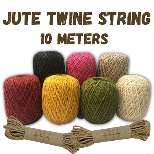 Jute Twine String Rope for Crafts and Packaging (10 meters) | Dried Memories PH