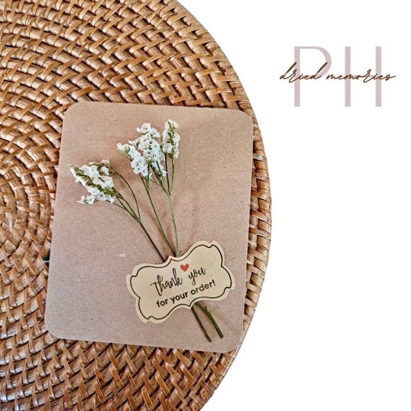 Dried Real Small Caspia Preserved Misty Gift Wedding Party Home Birthday DIY | Dried Memories PH