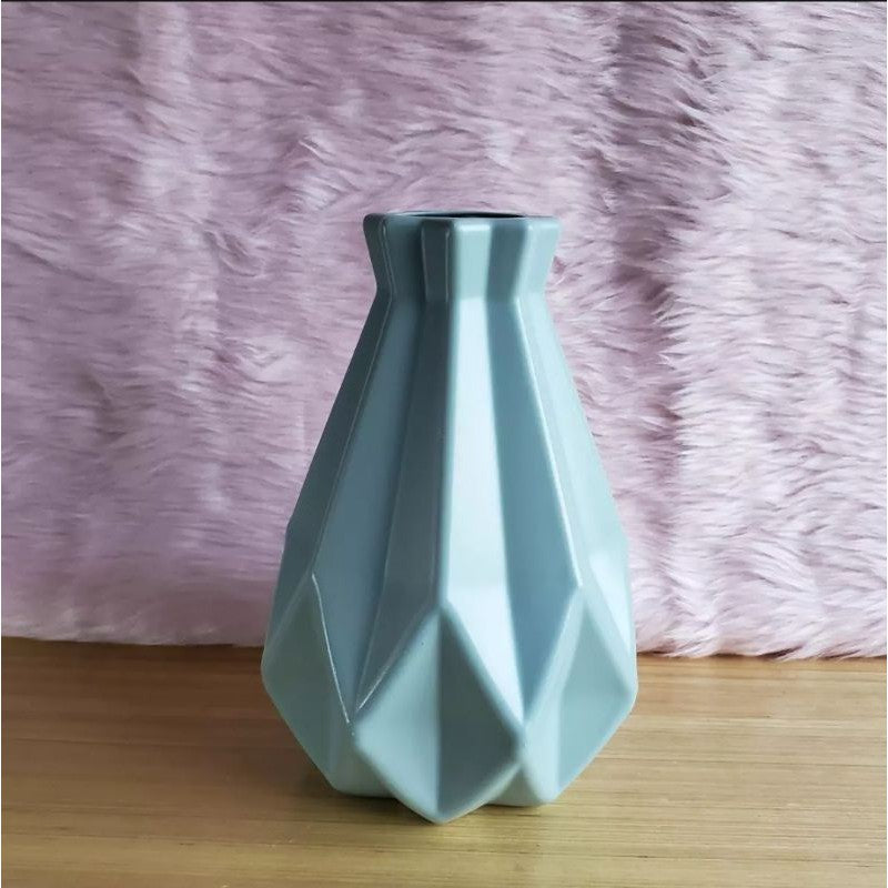 Nordic Origami Vase for Ornaments Artificial Flower Dried Flowers Decor Gift Home