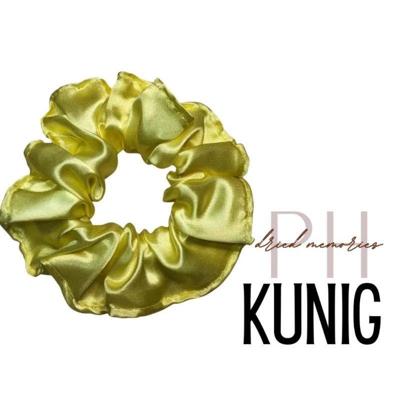 Scrunchies Ponytail Korean Bun Heavy Satin Hair Tie