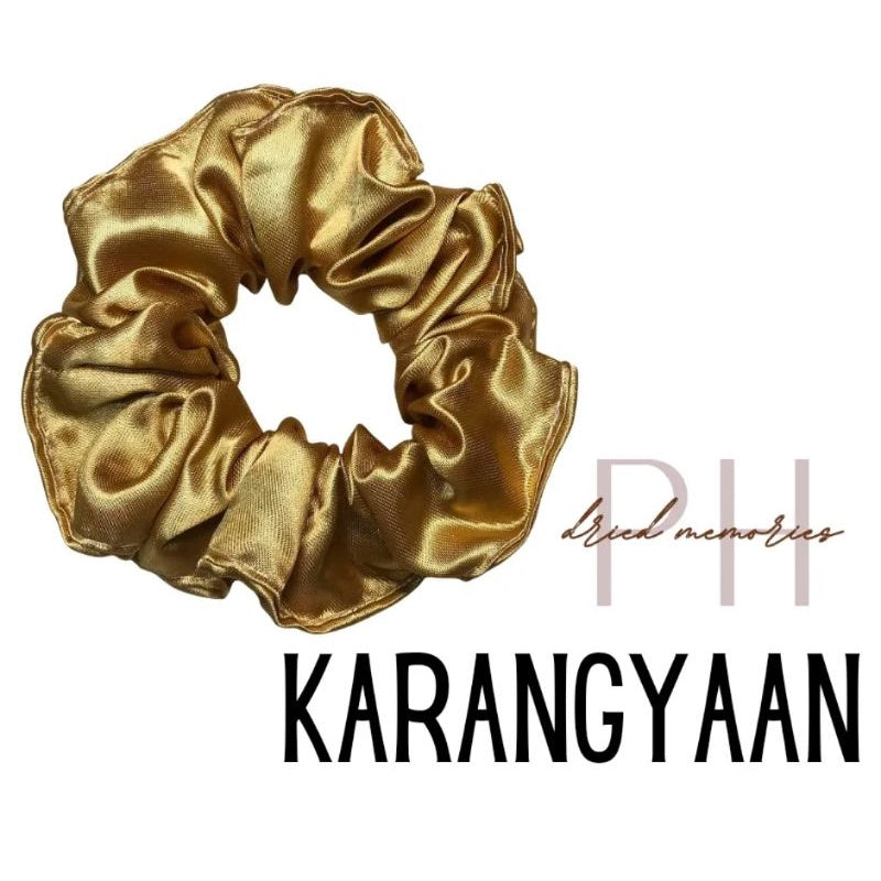 Scrunchies Ponytail Korean Bun Heavy Satin Hair Tie