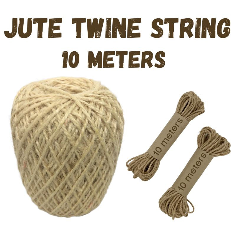 Jute Twine String Rope for Crafts and Packaging (10 meters) | Dried Memories PH