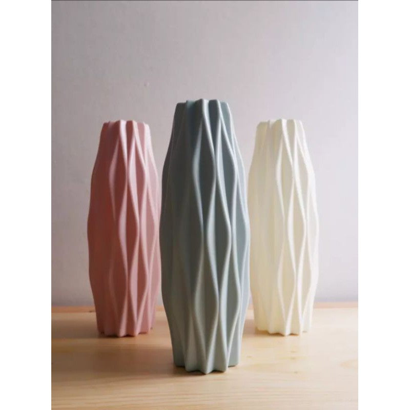 Nordic Slim Vase Artificial Flower Dried Flowers Decor Gift Home