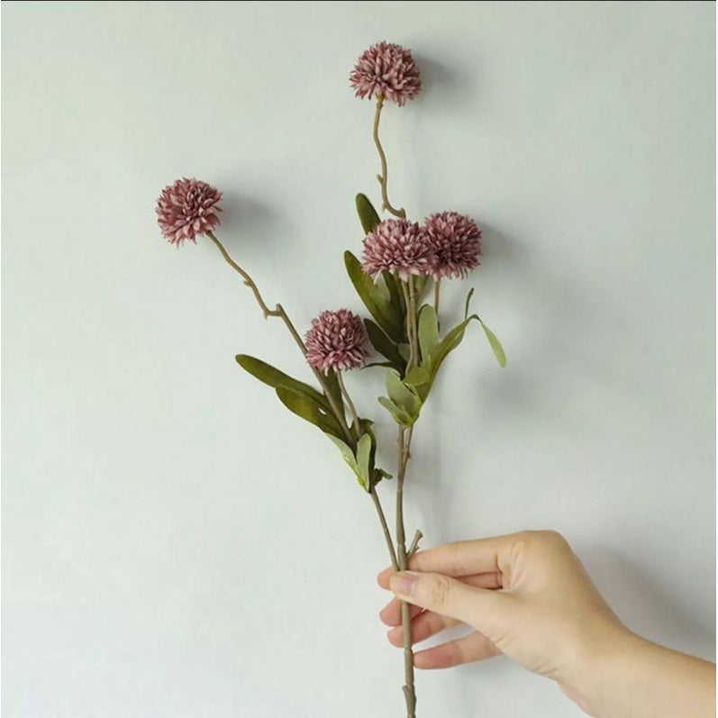 5 Heads Hyacinth Dandelion Artificial Flower Artificial Flower Gift Wedding Party Home Birthday DIY