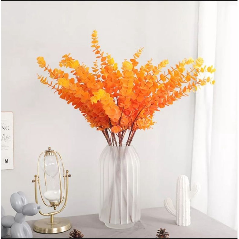 Artificial Eucalyptus 3 Brunch Flower Artificial Flower Gift Wedding Party Home Birthday DIY