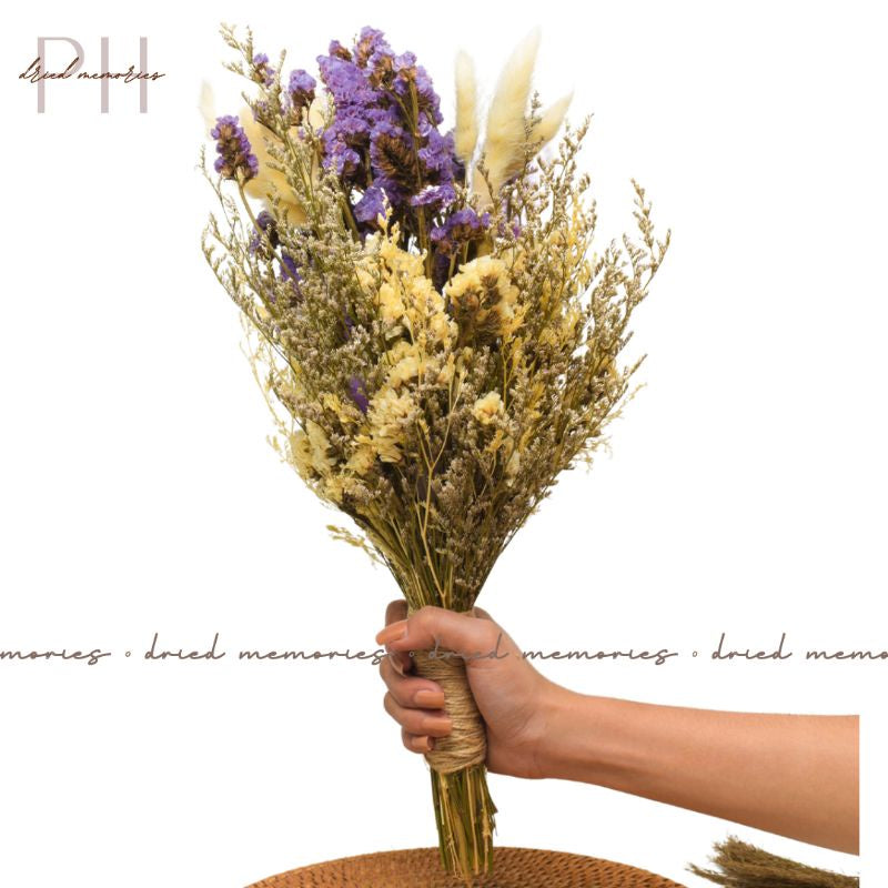 Dried Flowers Bouquet Real flower Bridal Bouquets Wedding Gift Wedding Party Home Birthday DIY