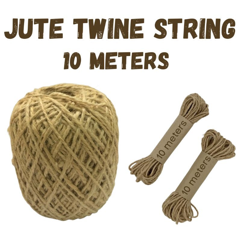 Jute Twine String Rope for Crafts and Packaging (10 meters) | Dried Memories PH