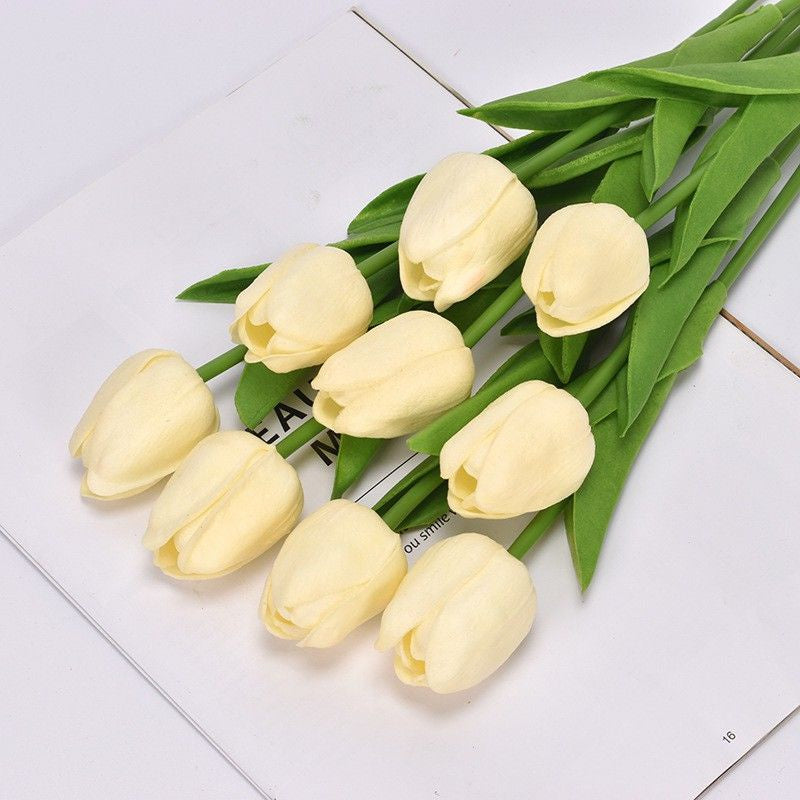 Artificial Tulips Home Decor Flower Gift Wedding Party Home Birthday DIY | Dried Memories