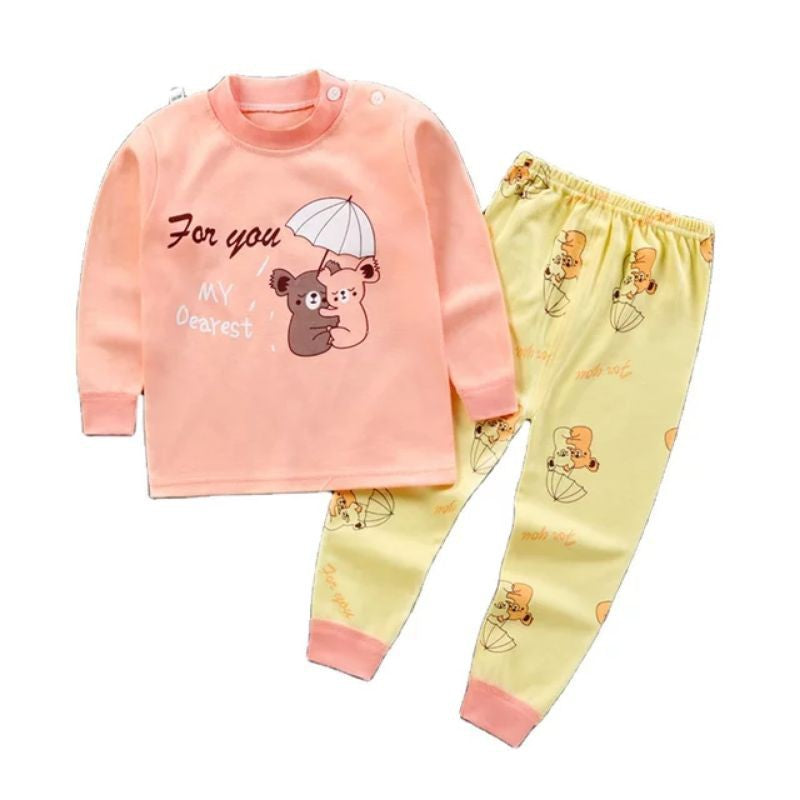 Long sleeves Baby Clothes best for Autumn 2 Piece Set 100% Cotton