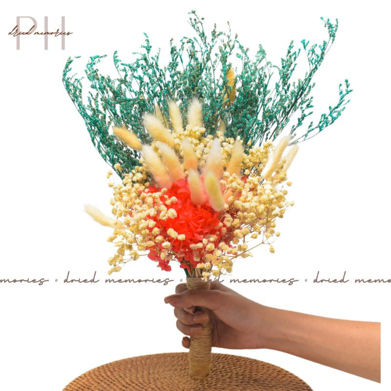 Dried Flowers Bouquet Real flower Bridal Bouquets Wedding Gift Wedding Party Home Birthday DIY