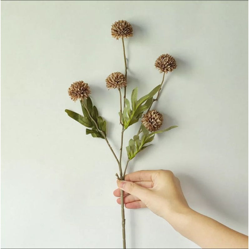 5 Heads Hyacinth Dandelion Artificial Flower Artificial Flower Gift Wedding Party Home Birthday DIY