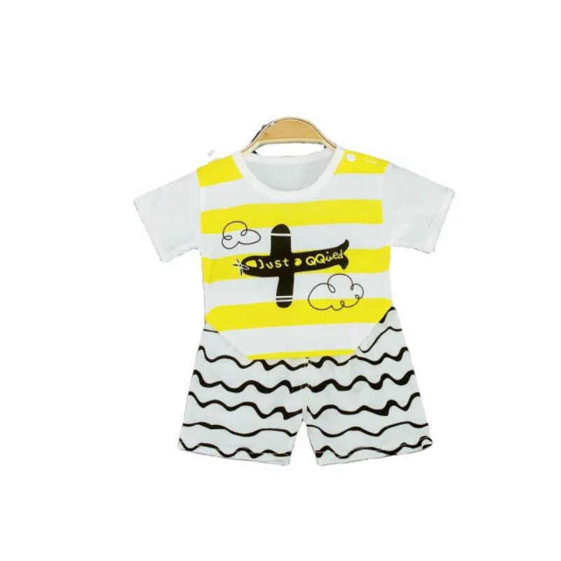 Short sleeves Baby Clothes best for Summer 2 Piece 100% Cotton