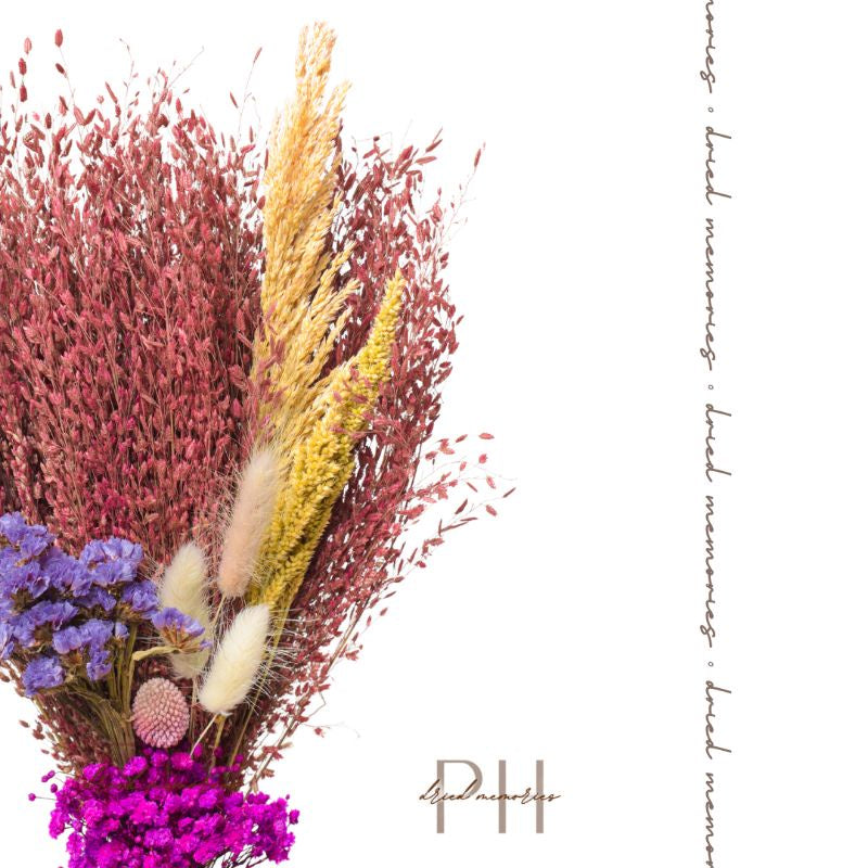 Real Dried Flowers Bouquet Wedding Decor Gift Party Home Birthday DIY | Dried Memories PH