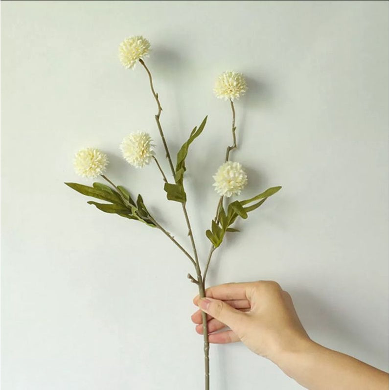 5 Heads Hyacinth Dandelion Artificial Flower Artificial Flower Gift Wedding Party Home Birthday DIY