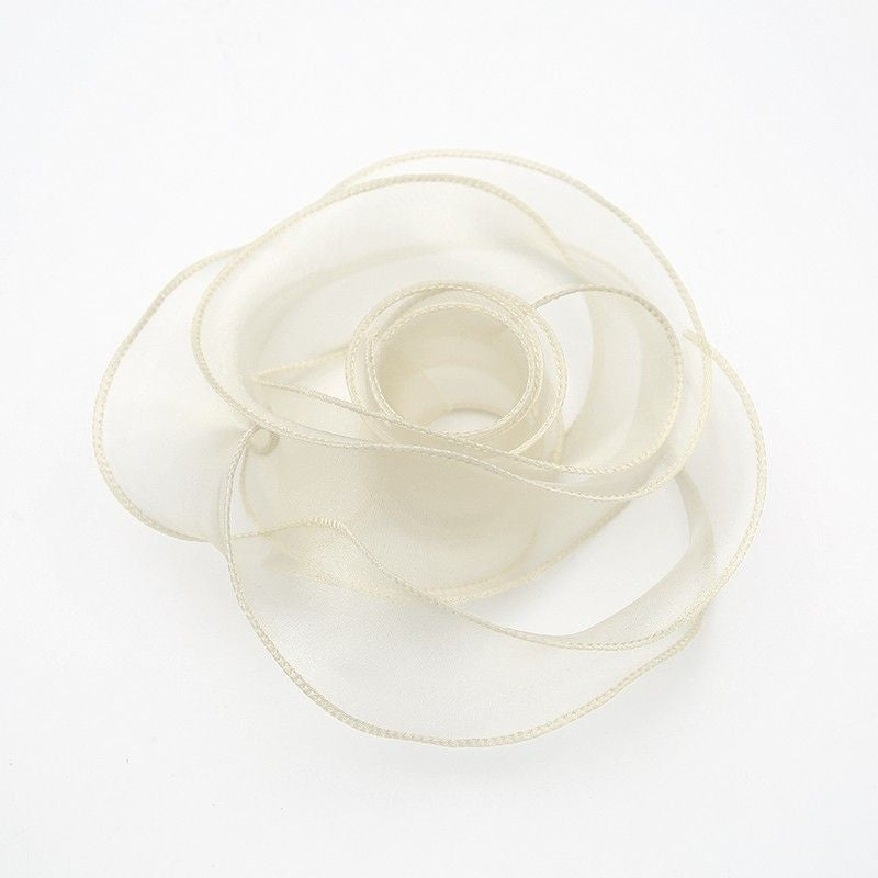 40mm Wave Silk Ribbon 1 Meter for gifts and flowers decorative packaging gift medal ribbon