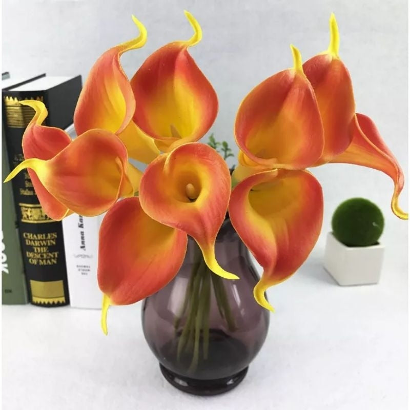 Artificial Calla Lily Flower Home Decor Artificial Flower For Wedding Party Home Birthday