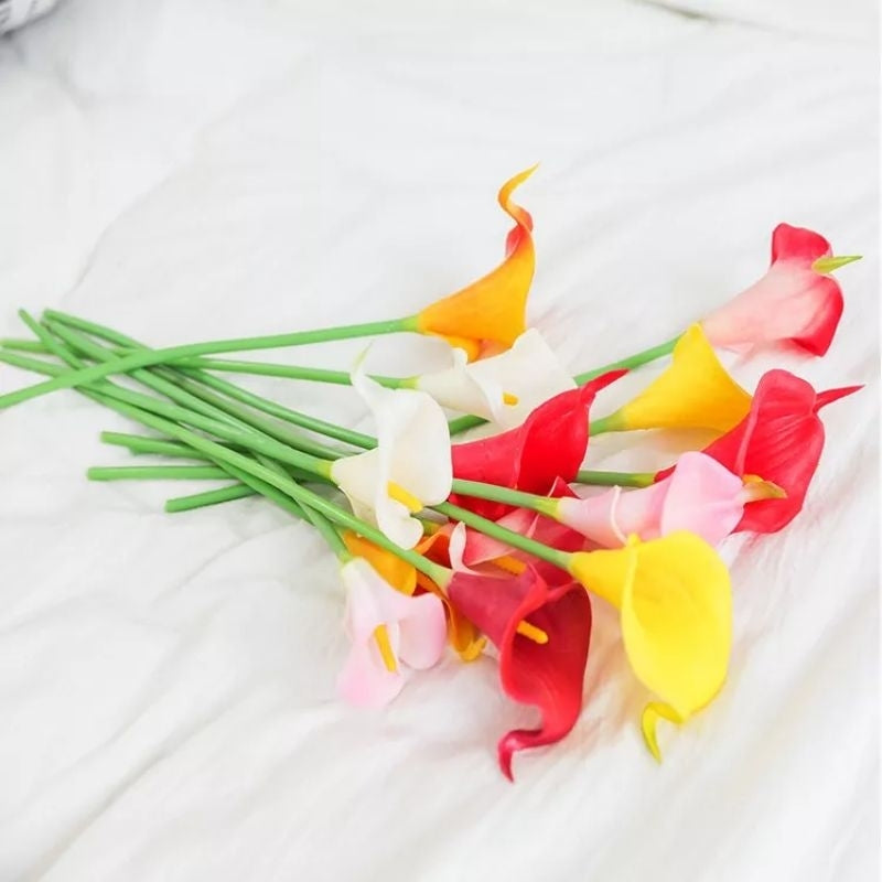 Artificial Calla Lily Flower Home Decor Artificial Flower For Wedding Party Home Birthday