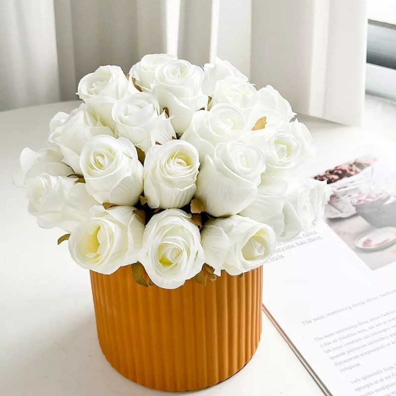 1 Piece Artificial Rose Bouquet Artificial Flower For Gift Wedding Party Home Birthday