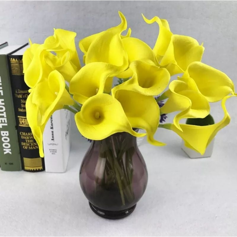 Artificial Calla Lily Flower Home Decor Artificial Flower For Wedding Party Home Birthday