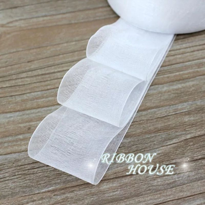 40mm Fishtail Ribbon 1 Meter for Bouquet and Gift Wrapping decorative packaging gift medal ribbon