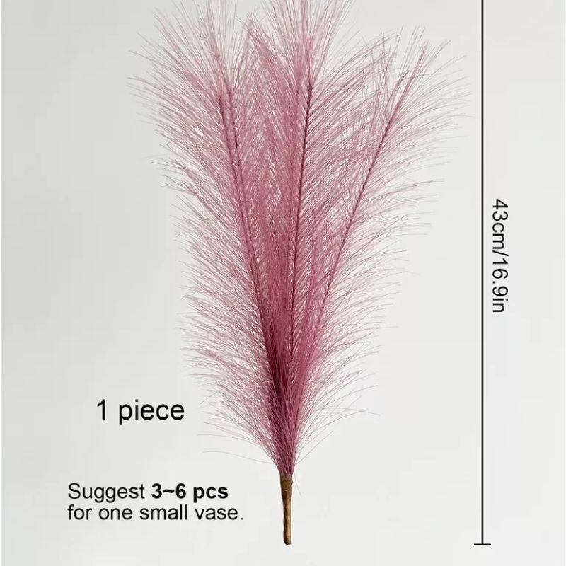 ARTIFICIAL Pampas Flowers Artificial Flower Gift Wedding Party Home Birthday DIY | Dried Memories PH