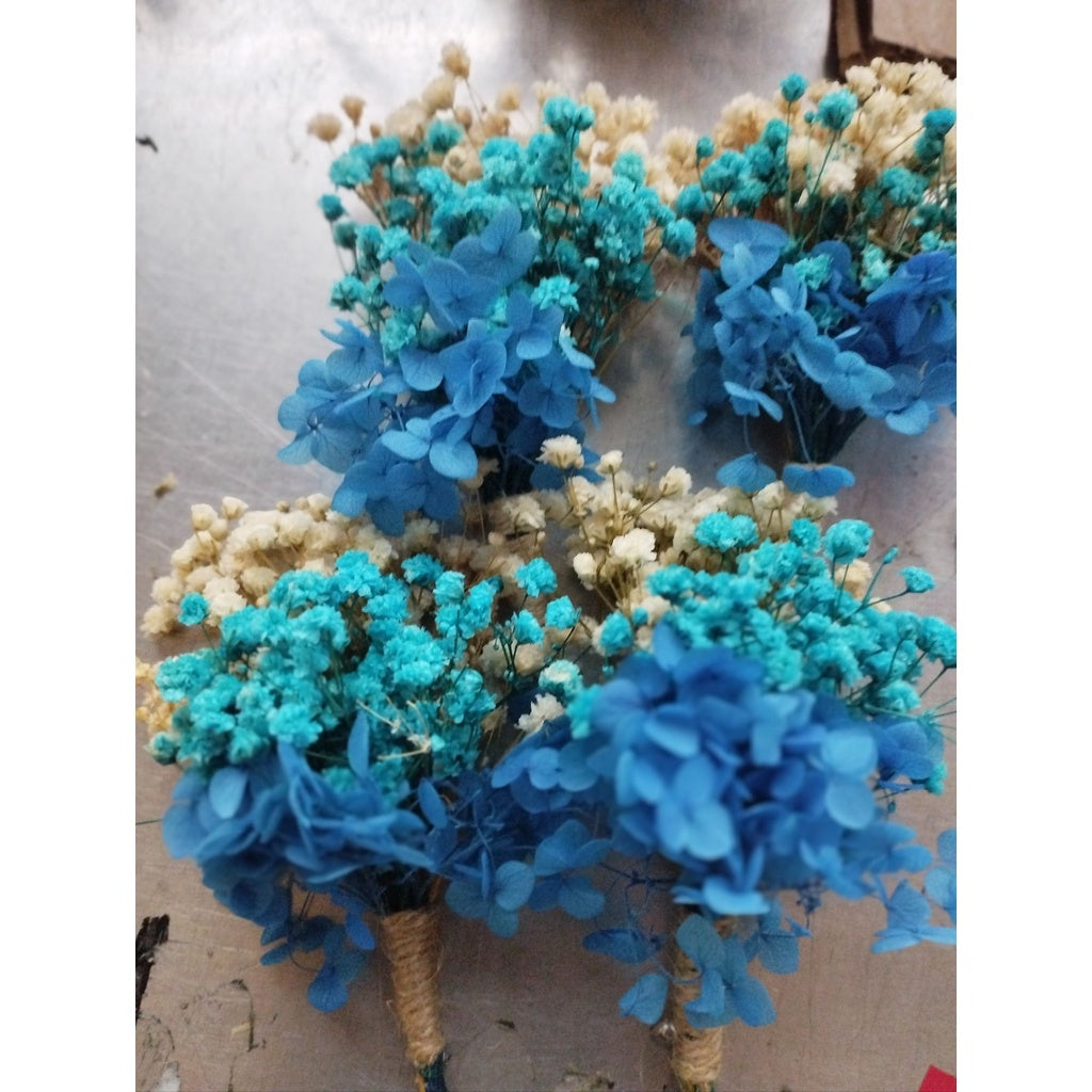 Dried Flower for DIY gift craft Hydra gypso bouttouneir medium bouquet/wedding /Entourage/bridesmaid