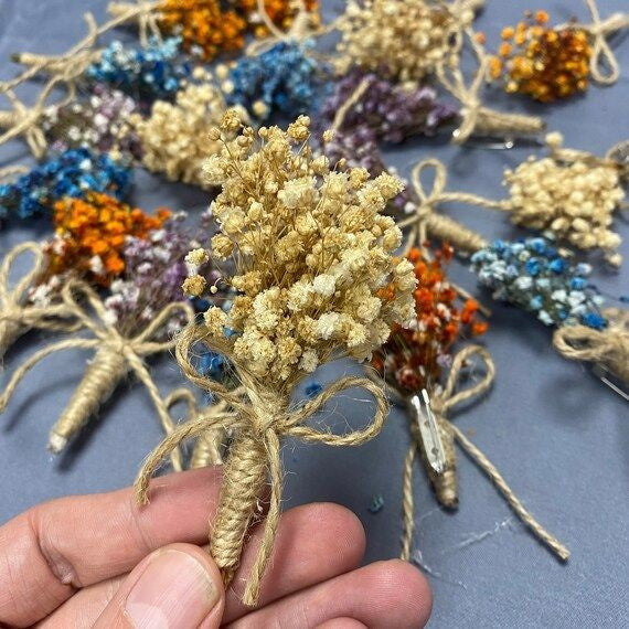 Dried Flower for DIY gift craft Gypso bouttouneir/ mini bouquet