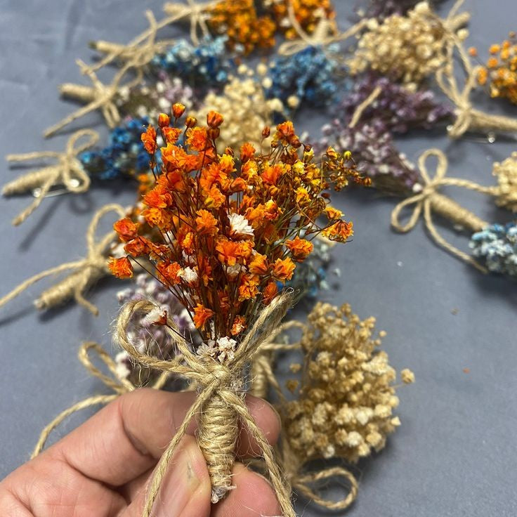 Dried Flower for DIY gift craft Gypso bouttouneir/ mini bouquet