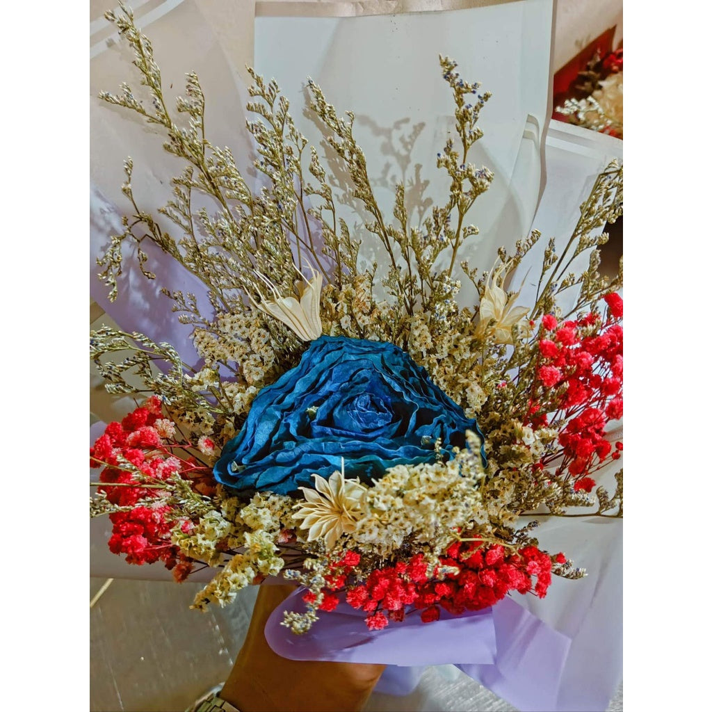 Dried Flower for DIY gift craft JUST FOR YOU DRIED FLOWER BOUQUET/ DRIED REAL FLOWER