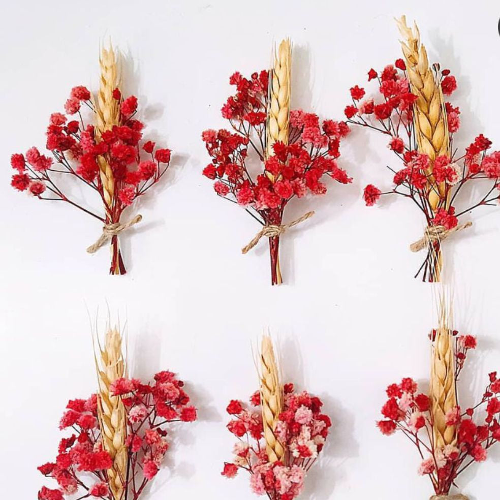 Dried Flower for DIY gift craft Mini Dried FlowerBoutonniere/corsage/Gift / HomeDecor/