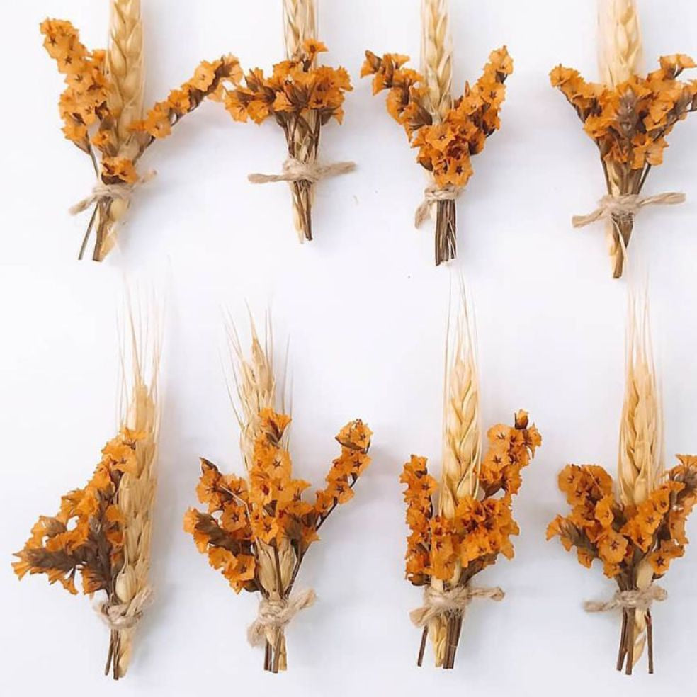 Dried Flower for DIY gift craft Mini Dried FlowerBoutonniere/corsage/Gift / HomeDecor/