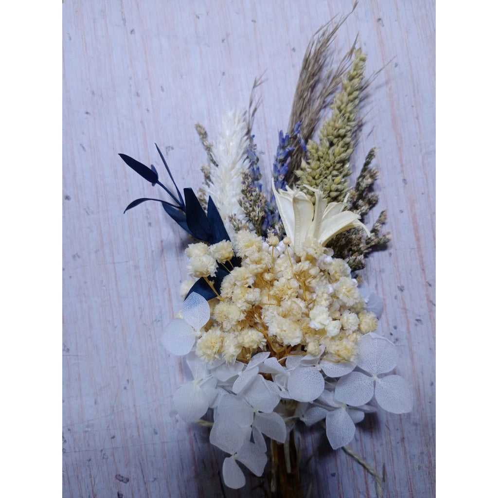 Dried Flower for DIY gift craft GLAM BOUTTOUNEIR/CORSAGE/ DRIEDFLOWER/ FLOWERS