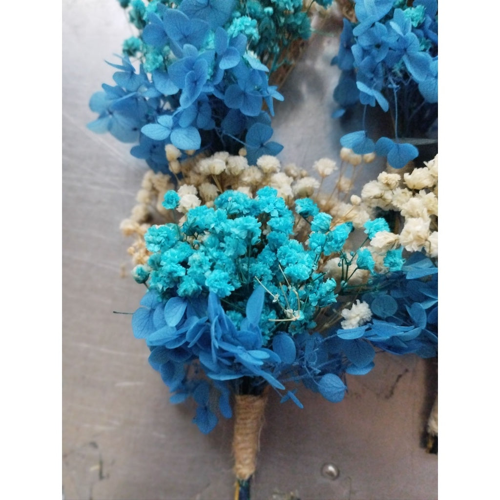 Dried Flower for DIY gift craft Hydra gypso bouttouneir medium bouquet/wedding /Entourage/bridesmaid